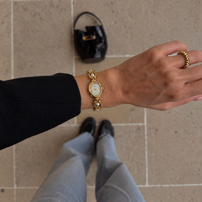 Reloj Perla Blanca